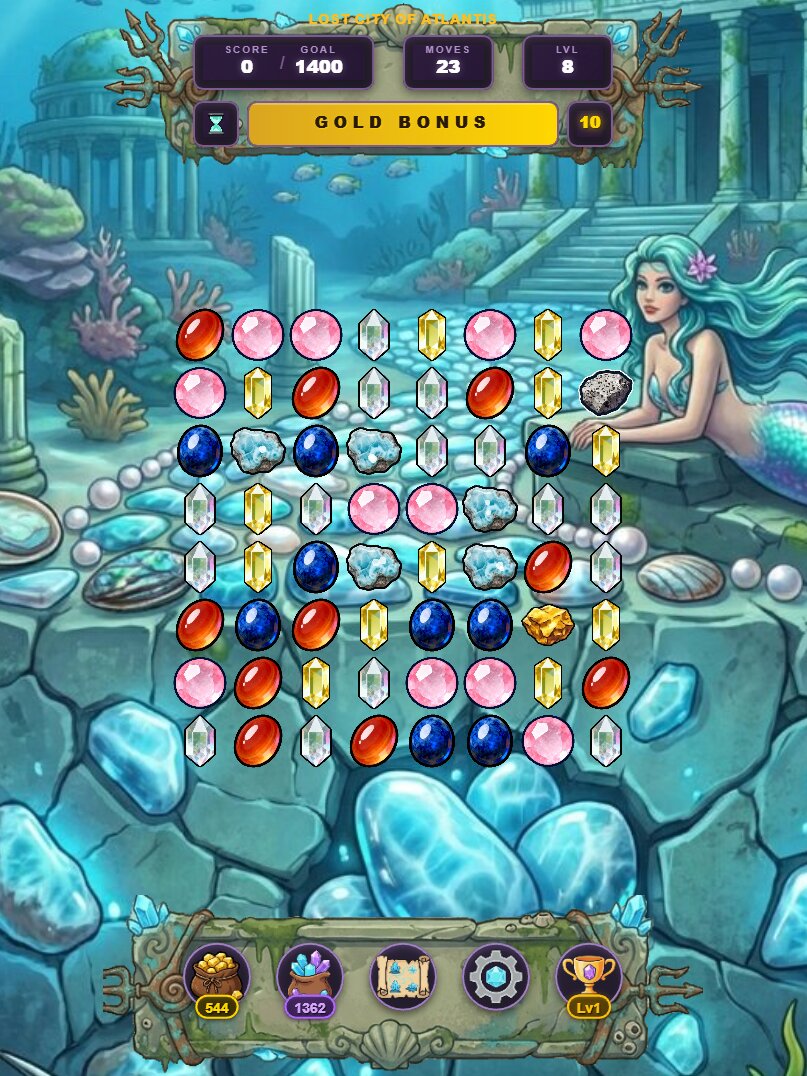 Match-3 Gameplay